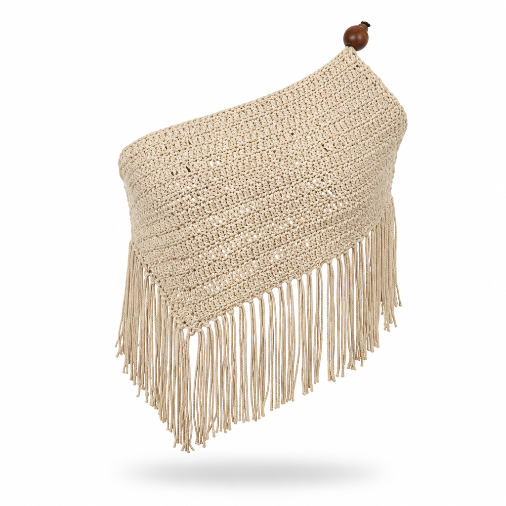 TOP TASSEL Beige